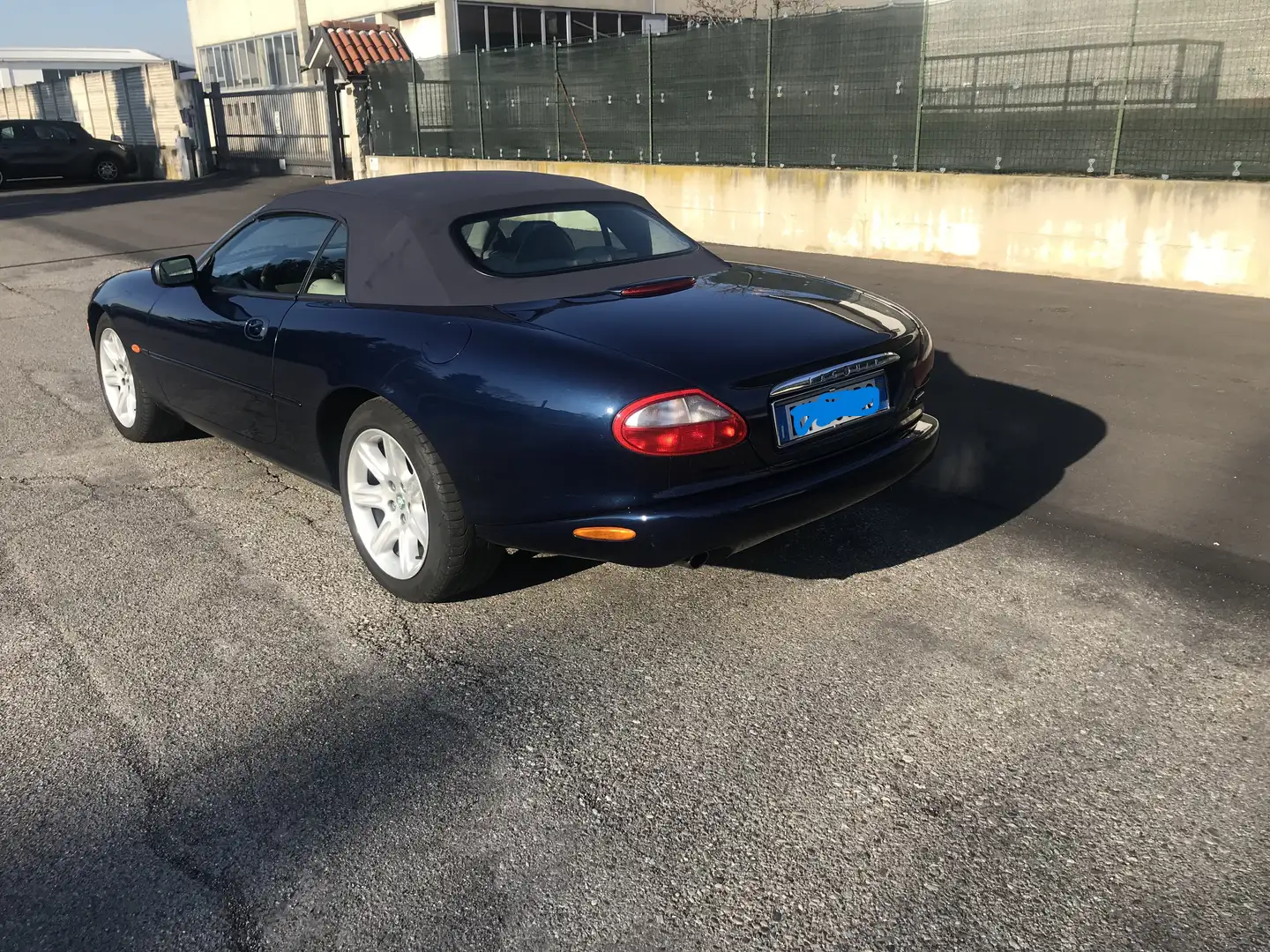 Jaguar XK8 cabrio  iscritto ASI Blauw - 1