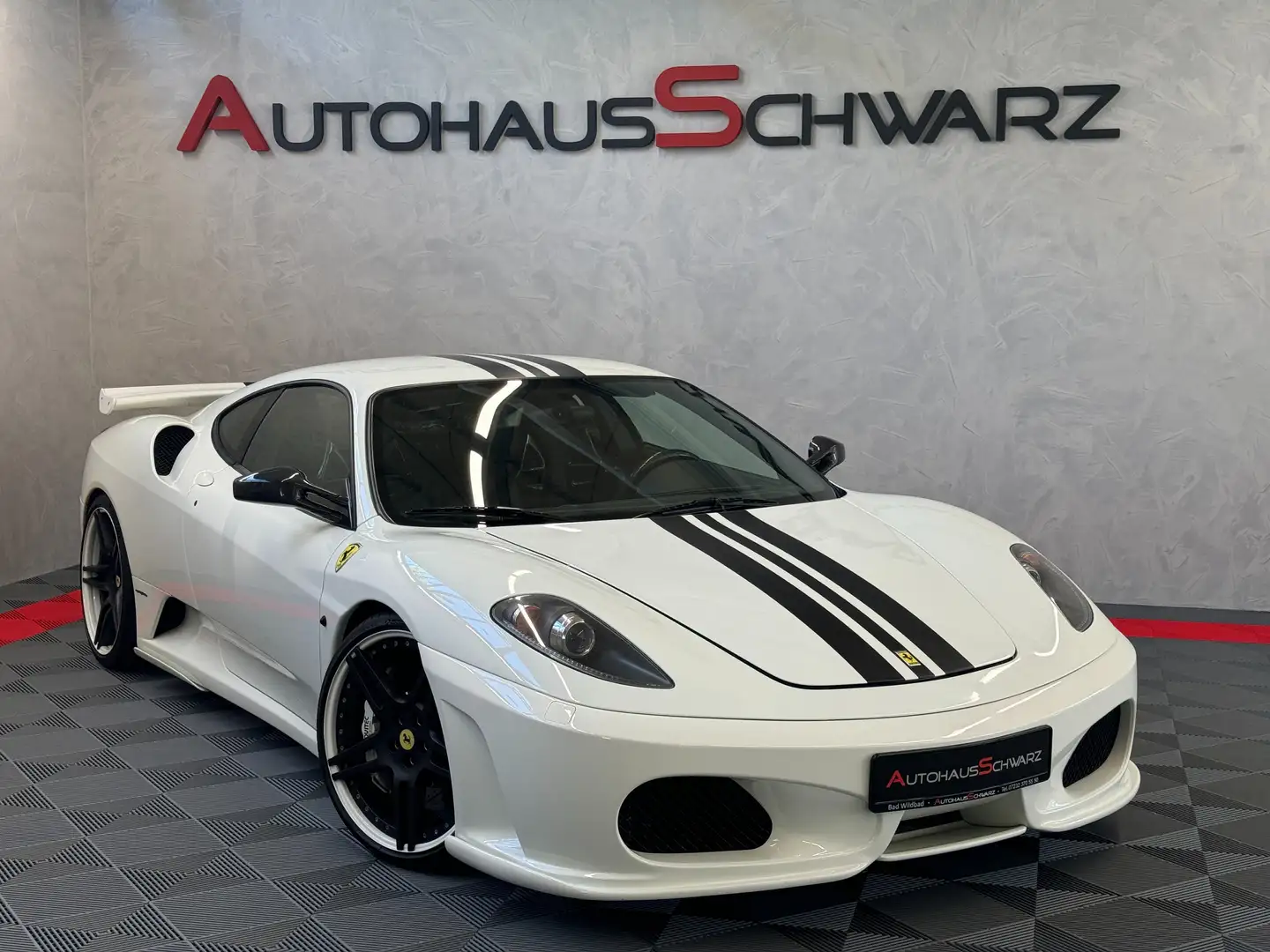 Ferrari F430 F1 NOVITEC Carbon Luft 20´Alu 707ps DeutFahrz. Blanco - 1
