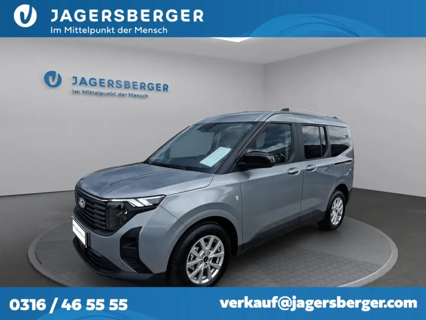 Ford Tourneo Courier Titanium 1.0L EcoBoost Silber - 1