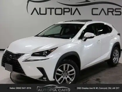 White 2021 Lexus NX SUV / Crossover All-Wheel Drive Automatic