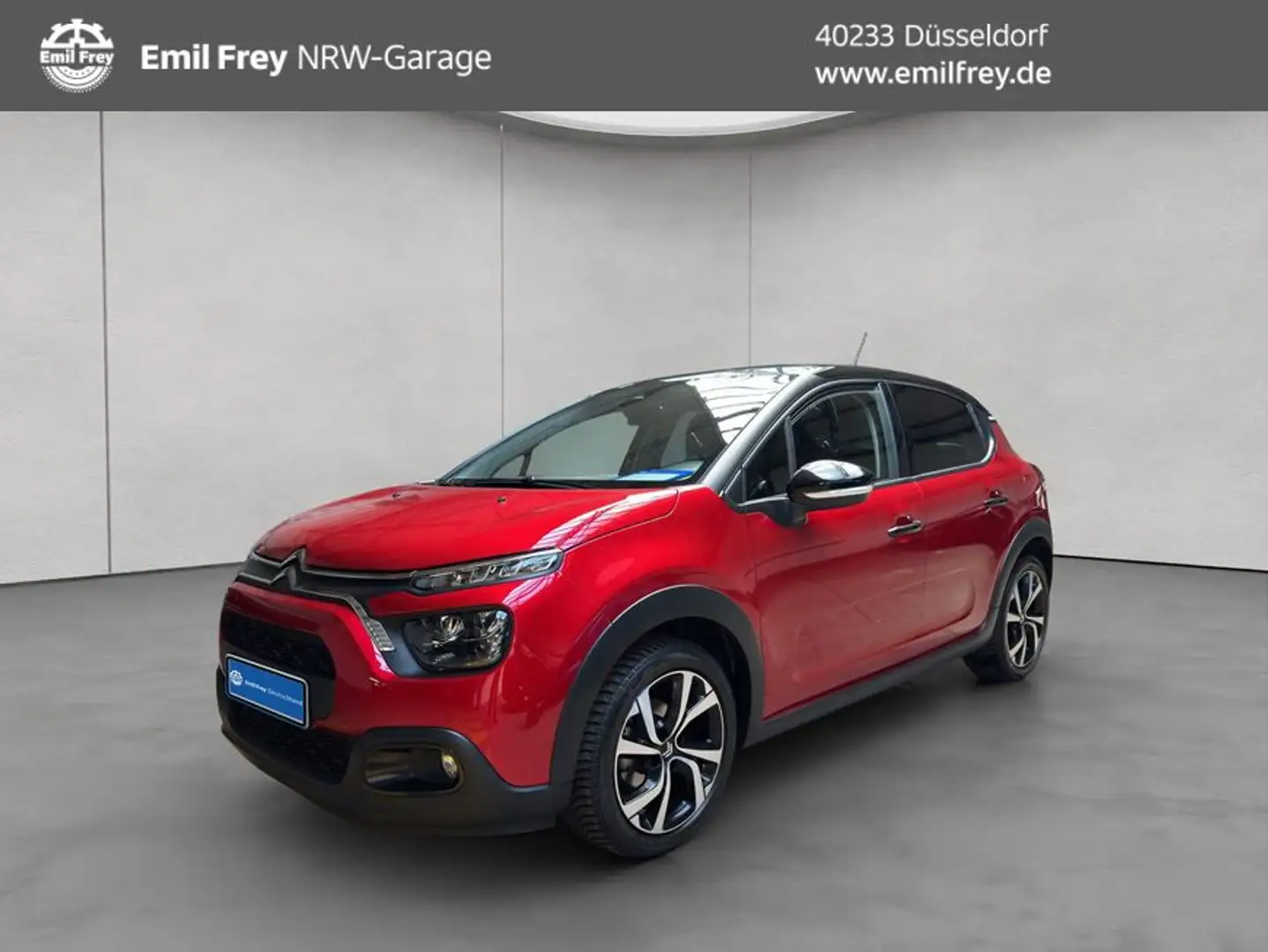 Citroen C3 Pure Tech 110 S&S EAT6 SHINE PACK Czerwony - 1
