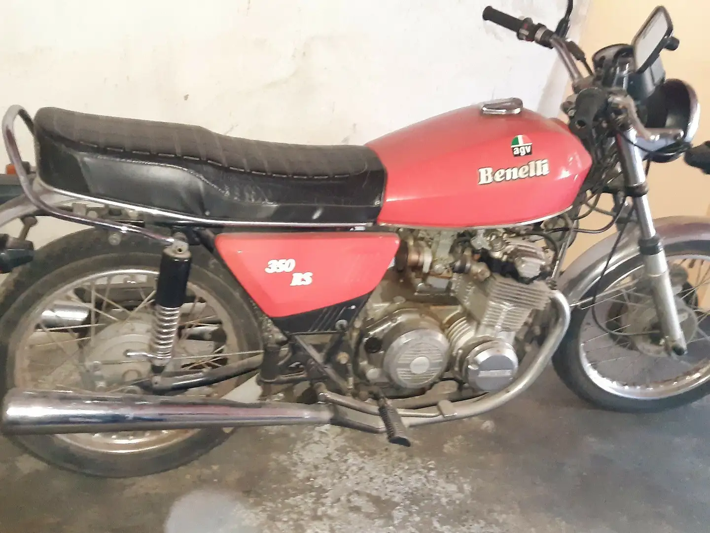 Benelli 350 RS Червоний - 2