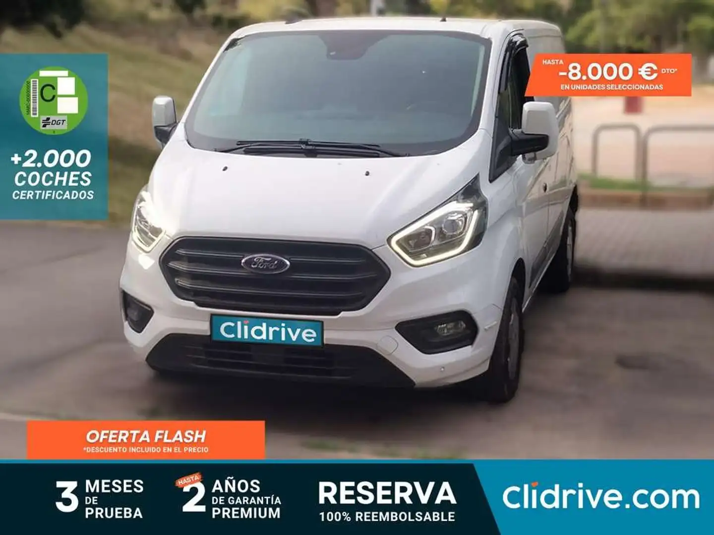 Ford Transit Custom Van D.Cab. 320 L2 Trend 150 Blanco - 1