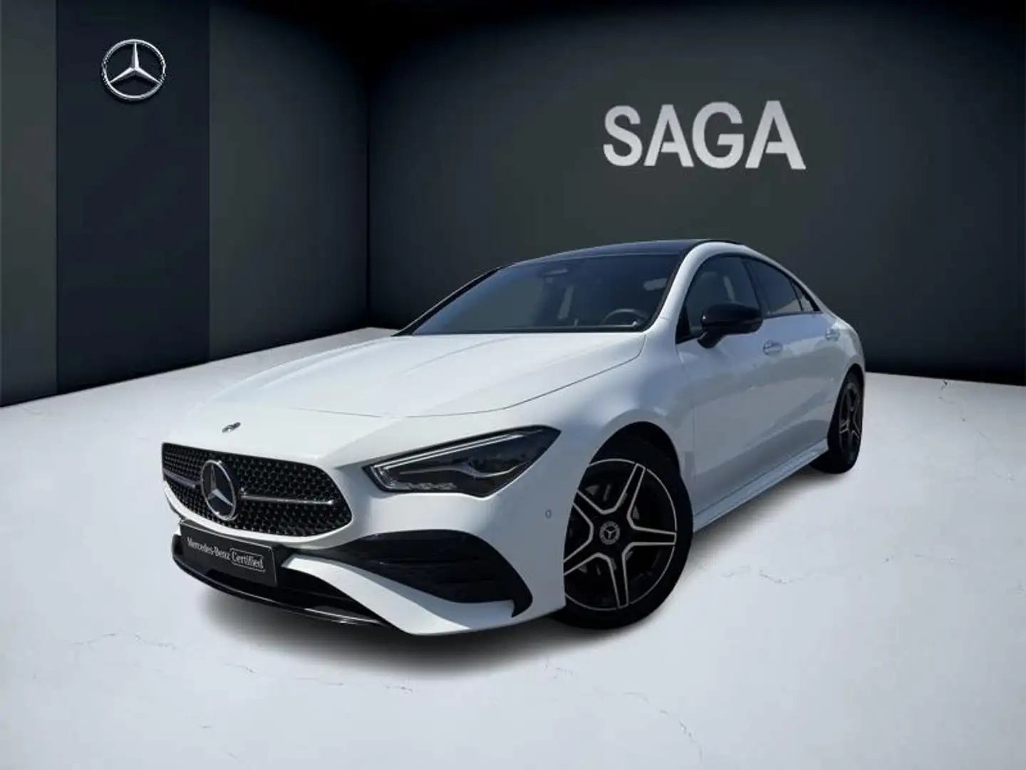Mercedes-Benz CLA 180 180 Coupé AMG Line Blanc - 1