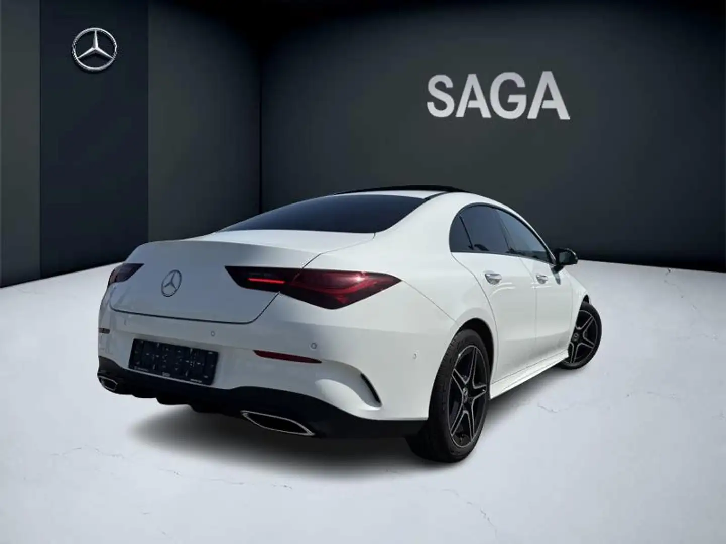 Mercedes-Benz CLA 180 180 Coupé AMG Line Blanc - 2