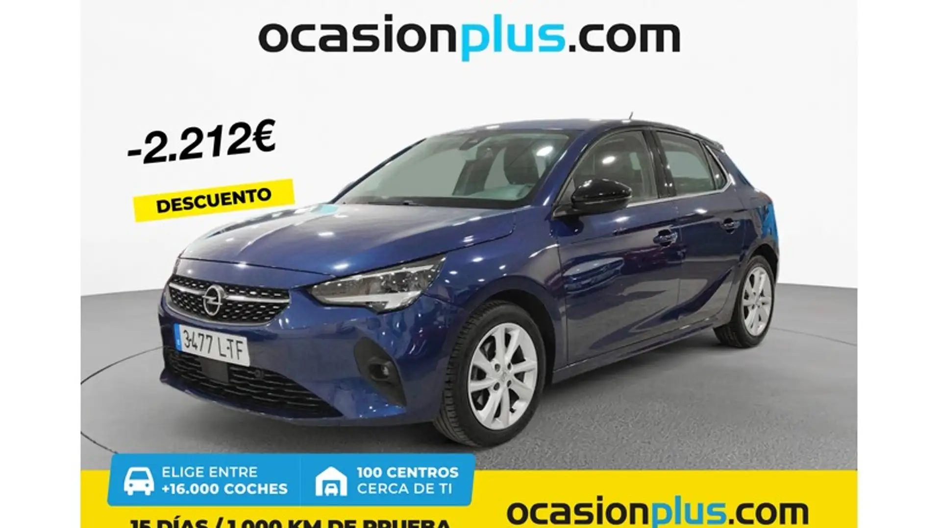 Opel Corsa 1.2T XHT S/S Elegance AT8 100 Blau - 1