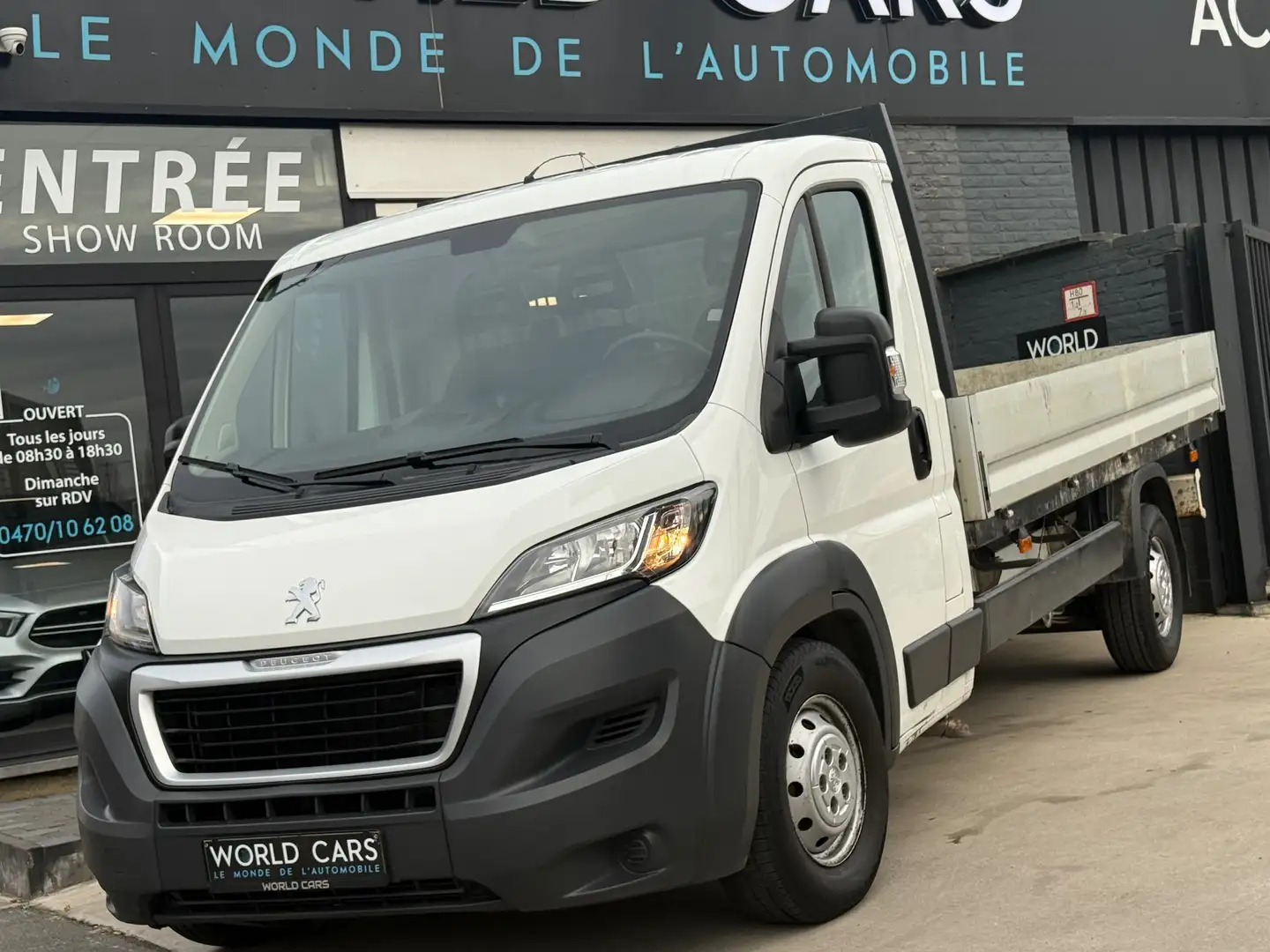Peugeot Boxer 3.0 HDi L4 BENNE EXTRA LONG TVAC*BTWIN GARANTIE Blanc - 1