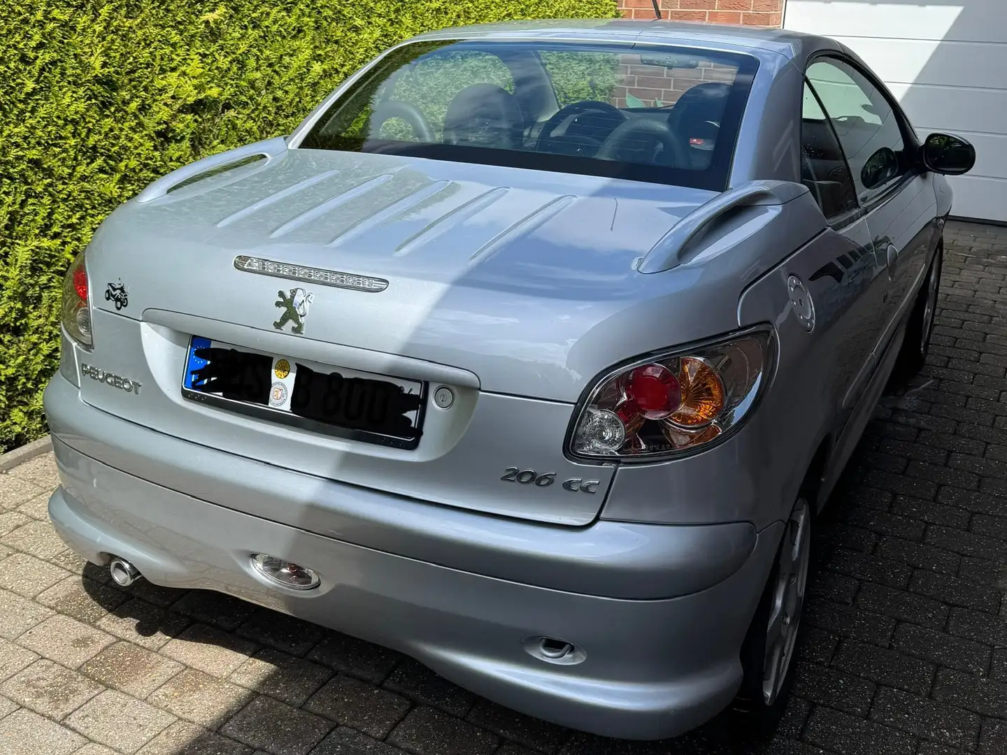Peugeot 206 206 CC CC 110 Platinum Silber - 2