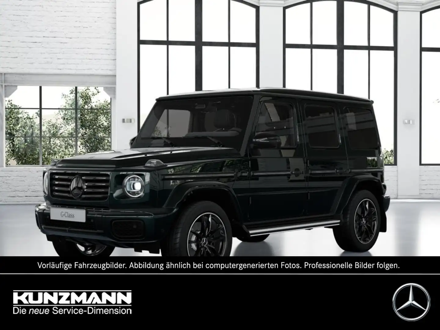 Mercedes-Benz G 450 d AMG Night AHK Schiebedach Distronic 360° Grün - 1