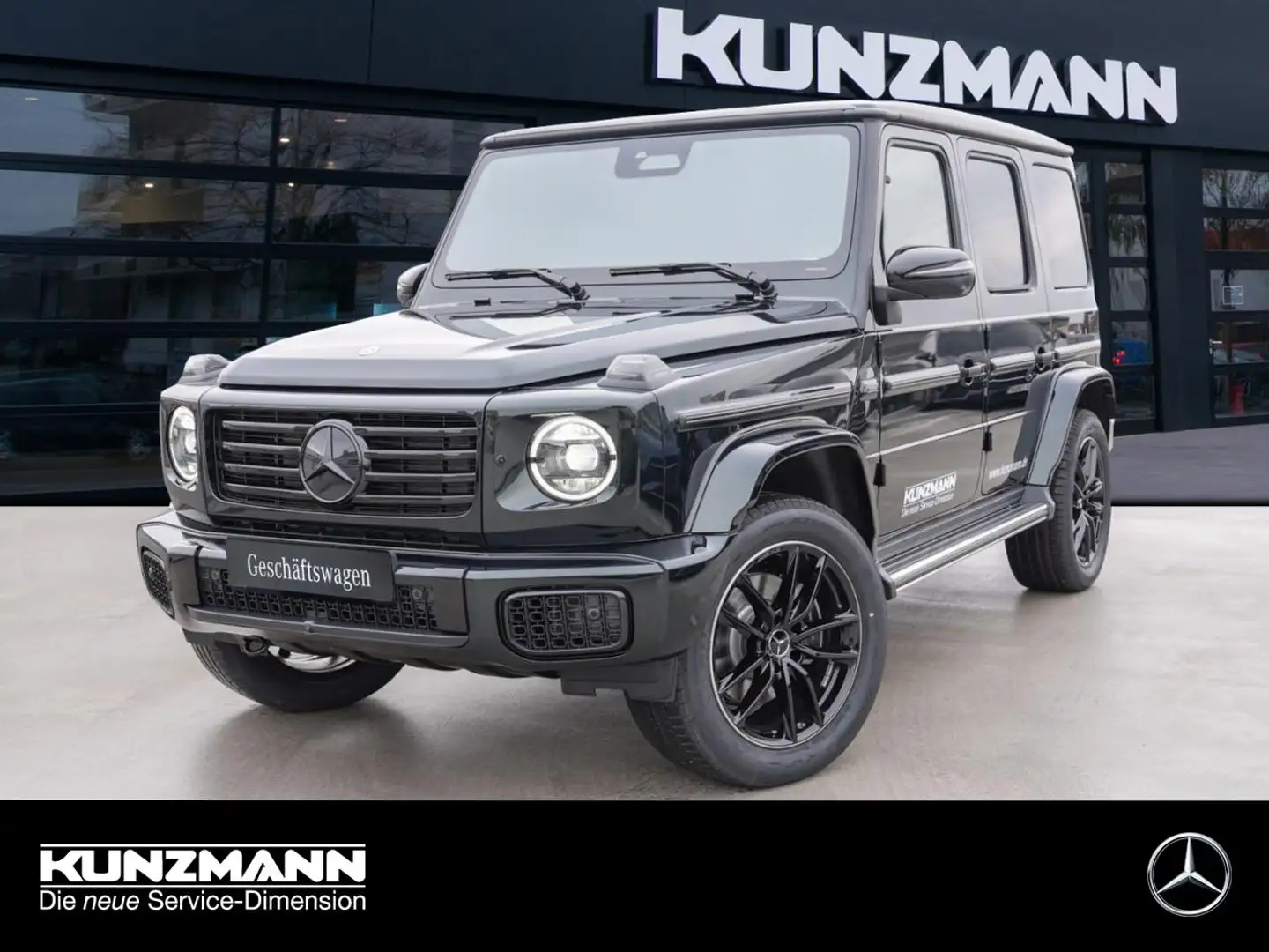 Mercedes-Benz G 450 d AMG Night AHK Schiebedach Distronic 360° Grün - 1