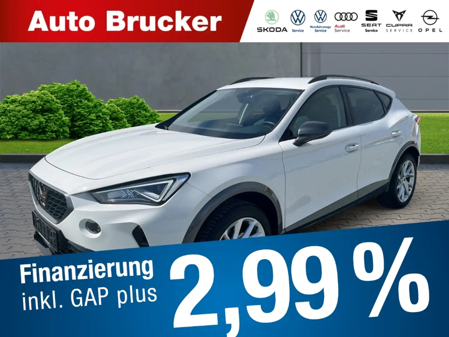 CUPRA Formentor 1.5 TSI+Alufelgen+Klimaautomatik+Parksensoren+LED Weiß - 1