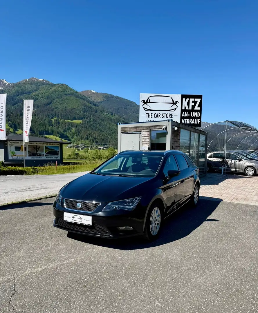 SEAT Leon Style *FINANZIERUNG OHNE ANZAHLUNG* Schwarz - 1