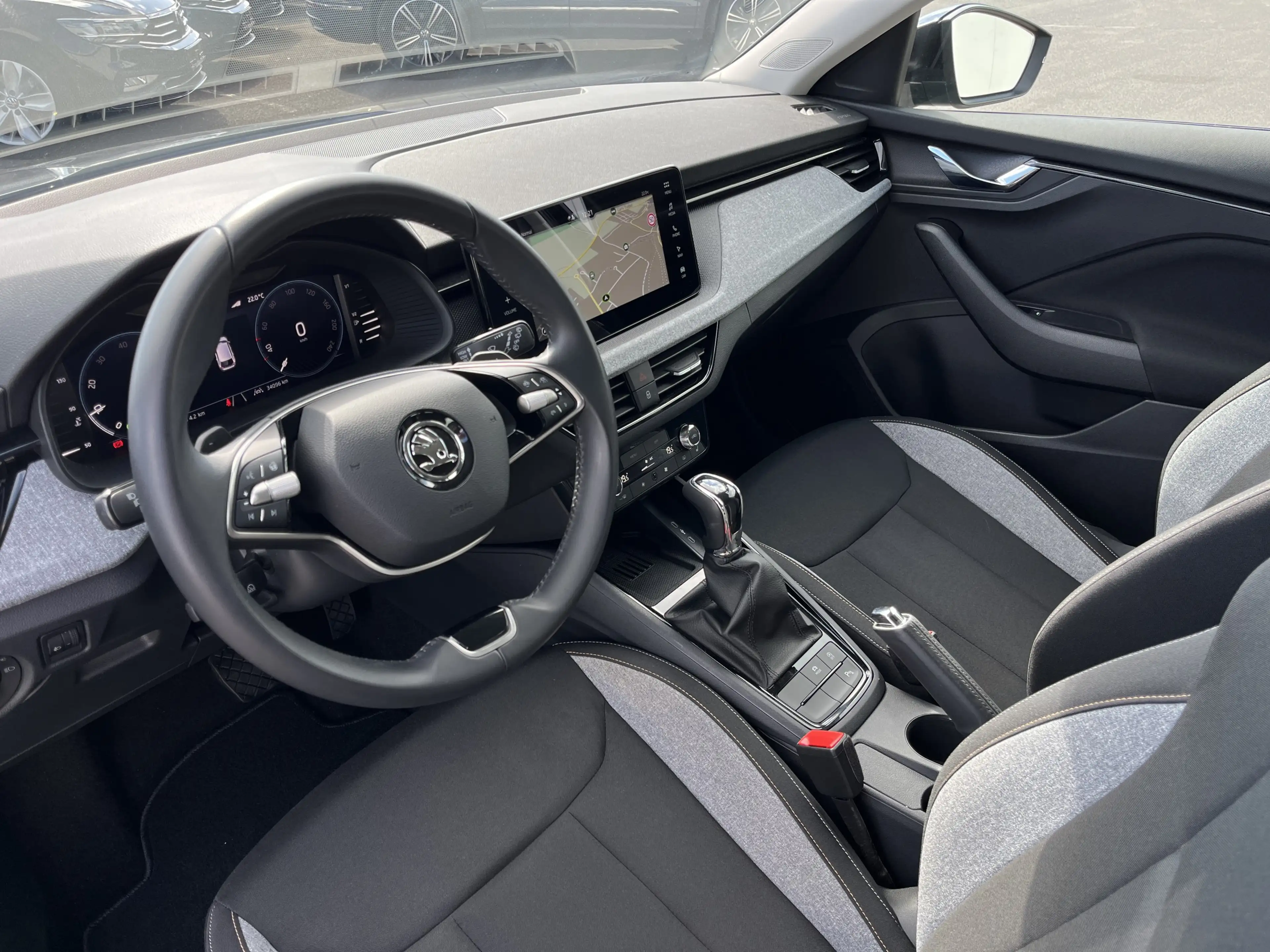 Skoda Scala 1.0 TSI DSG Selection 125€ m.20% Anz. AHK Navi A — photo 12