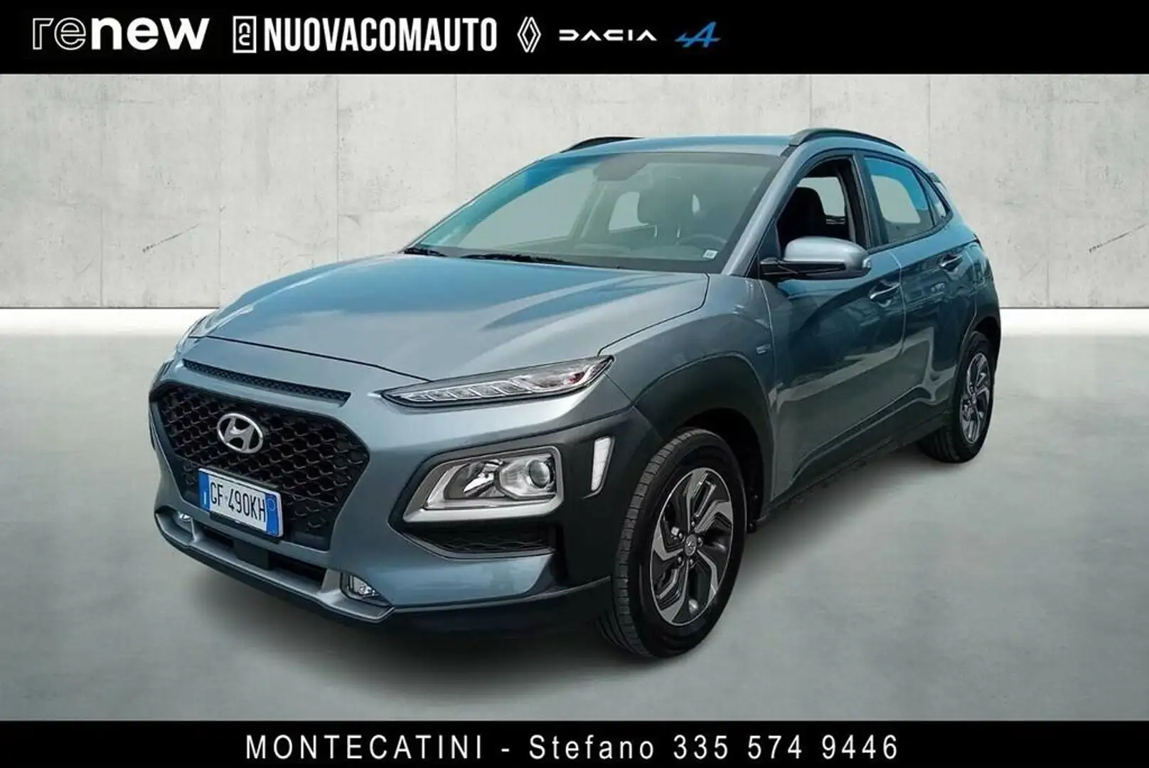 Hyundai KONA 1.6 hev Xtech 2wd dct Blu/Azzurro - 1
