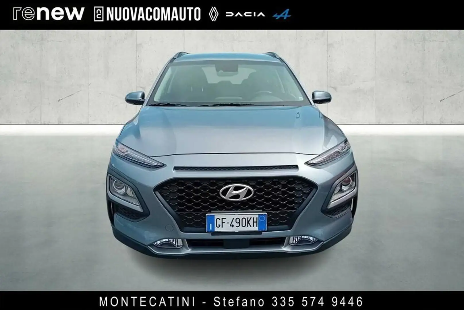 Hyundai KONA 1.6 hev Xtech 2wd dct Niebieski - 2