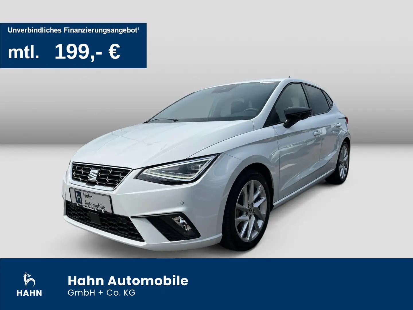 SEAT Ibiza 1.5TSI DSG FR LED Navi CAM Sitzh Beats ACC Weiß - 1