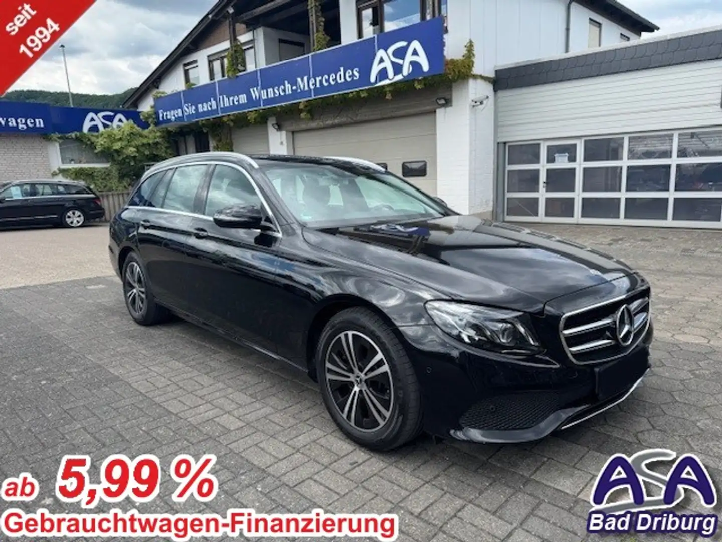 Mercedes-Benz E 220 T d 4 Matic+8xAluräder+MULTIBEAM+Avantgarde+e.SHD Noir - 1