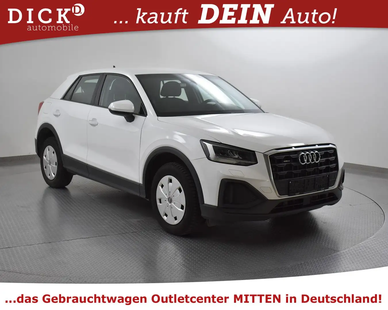 Audi Q2 35d Quatt S-Tr. LED+KLIMAUT+MFL+APS+DAB+ACC Weiß - 1