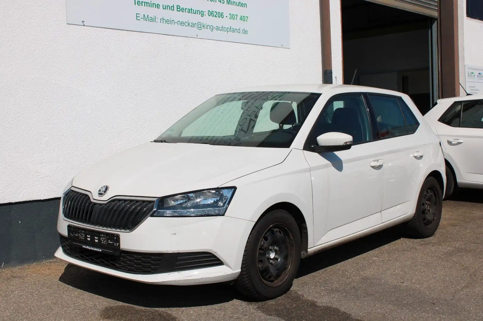 Skoda Fabia 1.0 TSI Cool Plus Klima PDC Weiß - 1