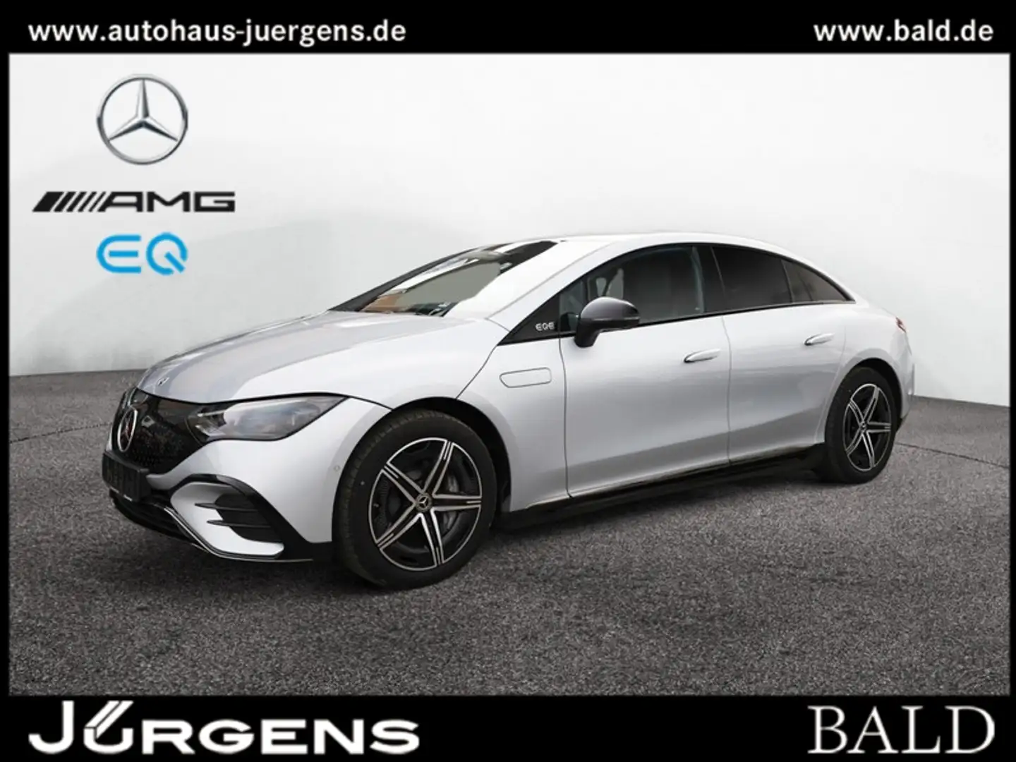 Mercedes-Benz EQE 300 AMG-Sport/DIGITAL/360/Burm3D/Night/Memo Gümüş rengi - 2