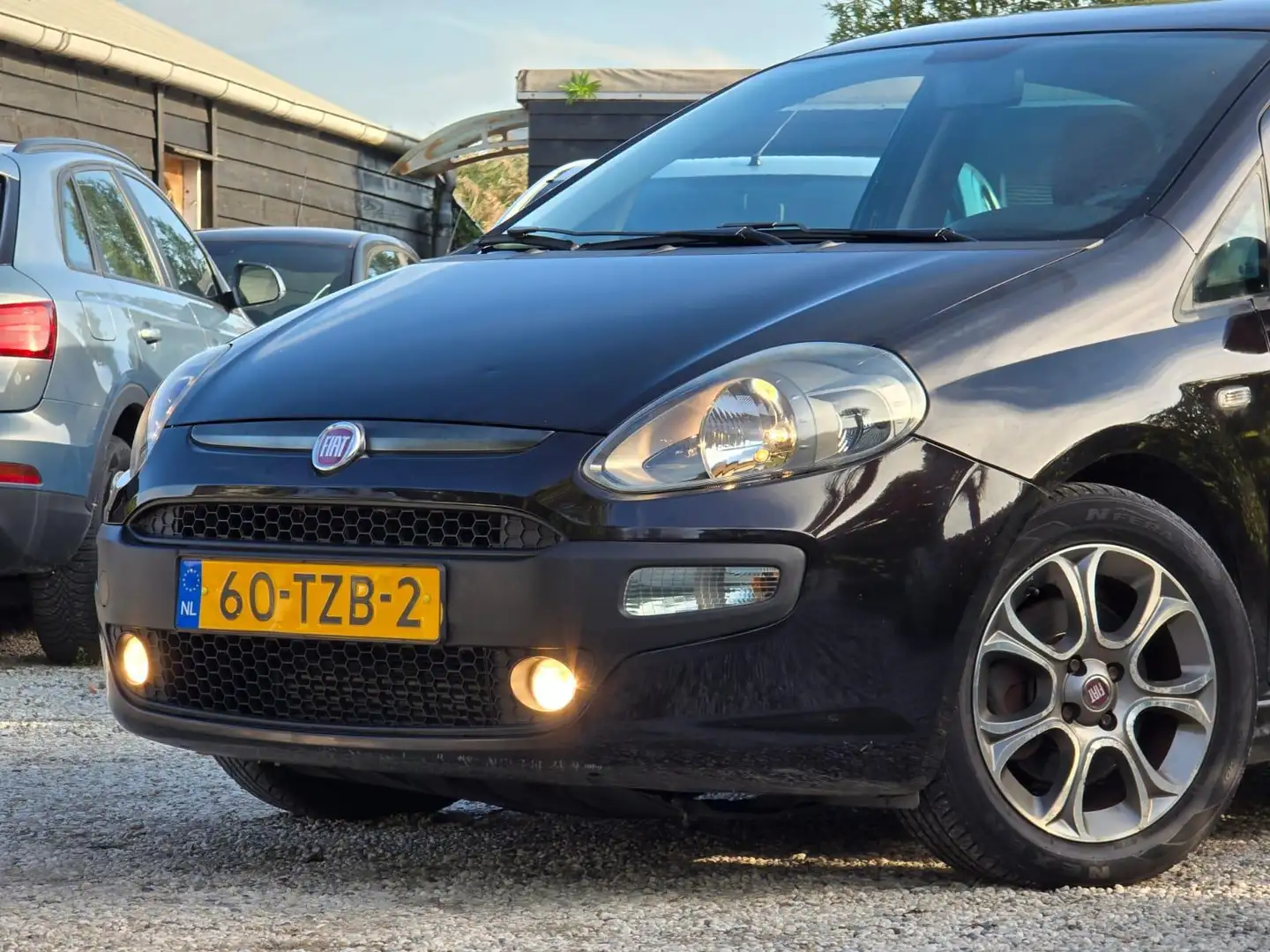 Fiat Punto Evo 1.3 M-Jet Racing 5drs 112.000 km/Climate Zwart - 2