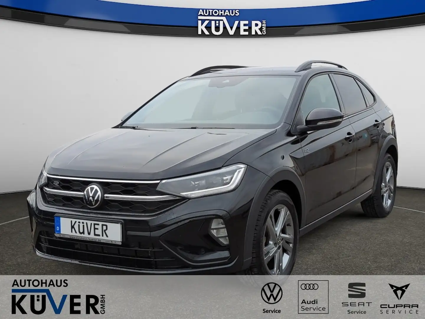 Volkswagen Taigo R-Line 1.0 TSI DSG ACC+Matrix+IQ+Shzg.+17 MATRIX+A Schwarz - 1