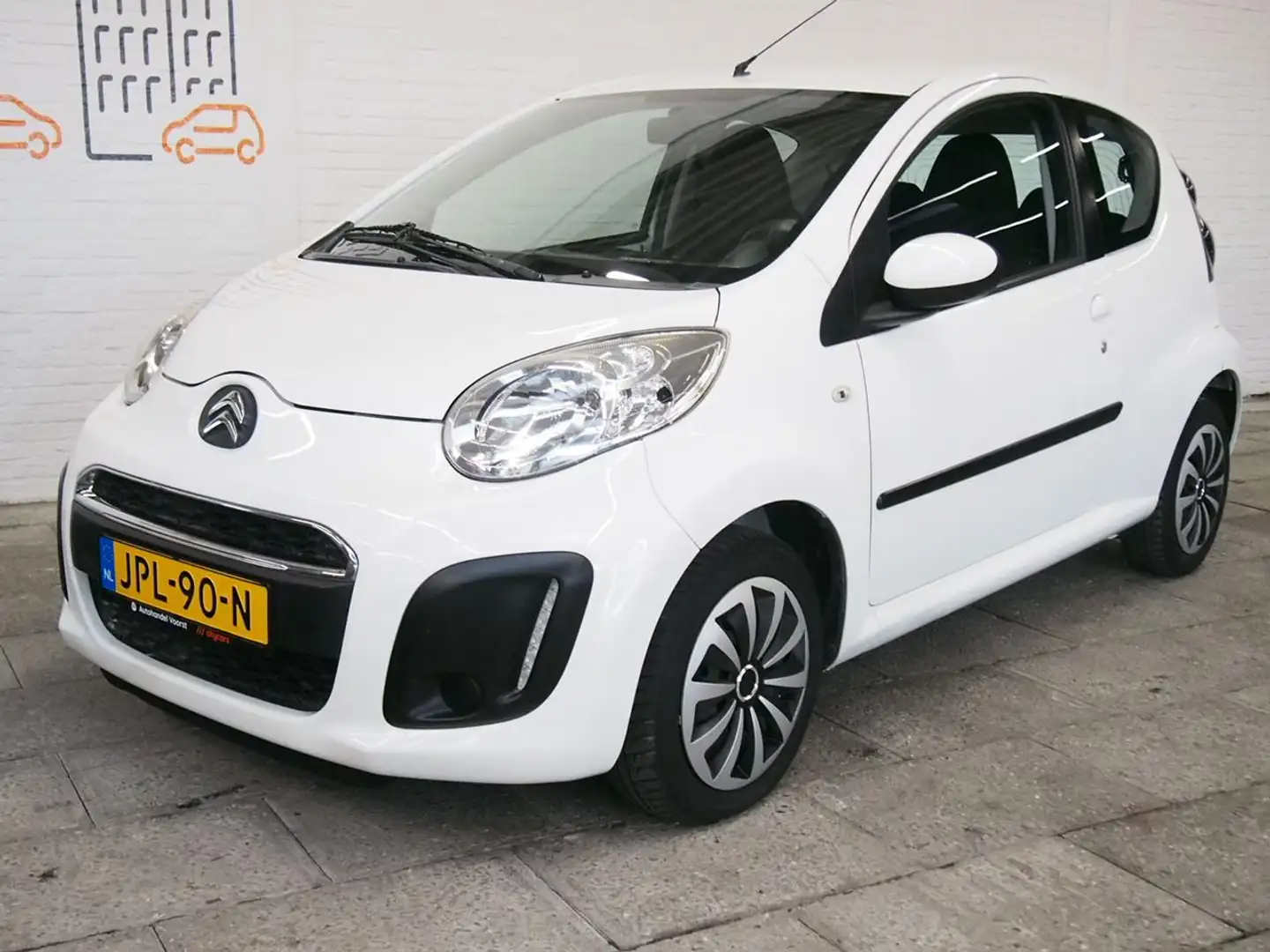 Citroen C1 1.0 Collection Airco (APK:Nieuw) Incl.Garantie Wit - 2