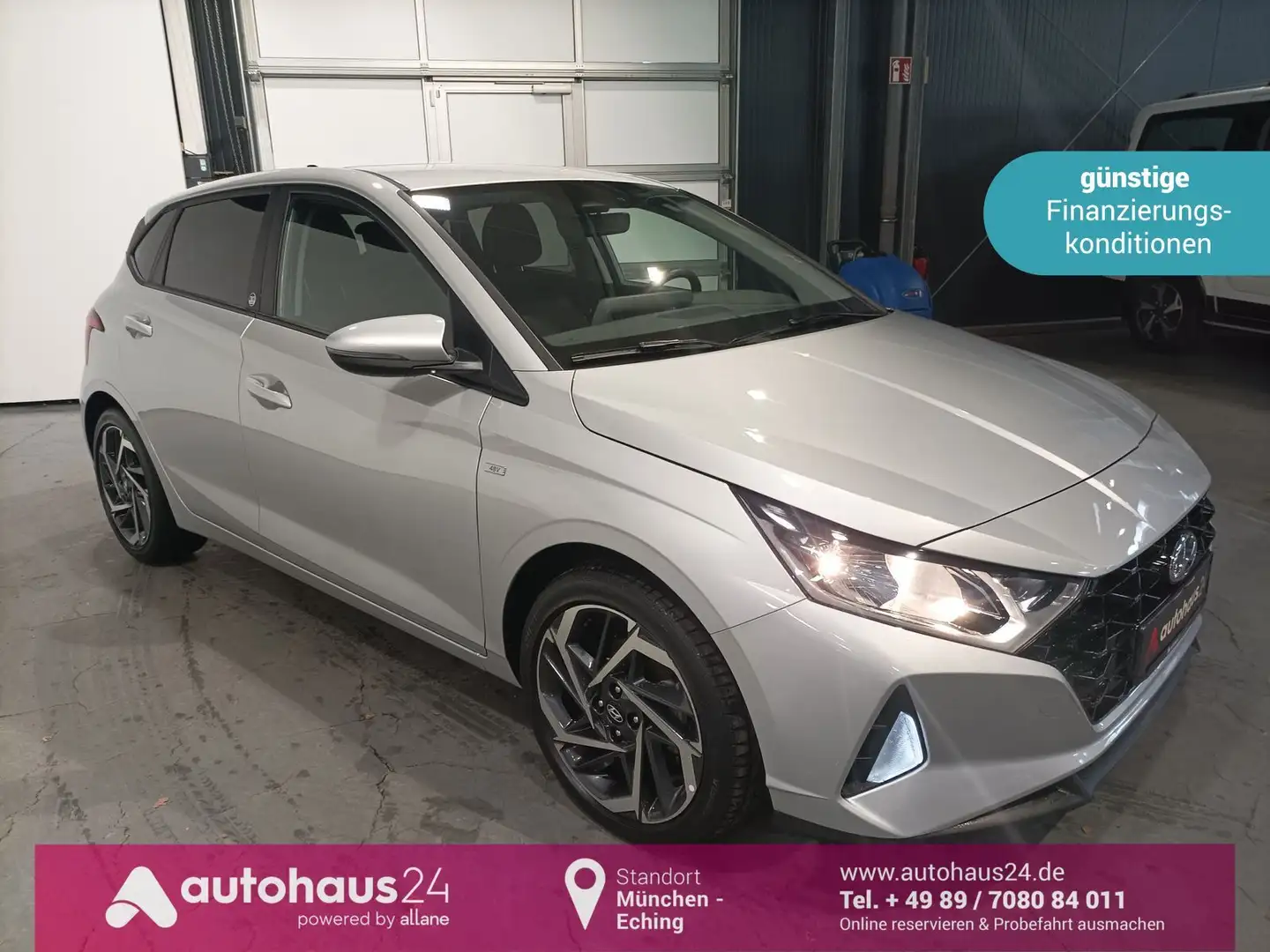 Hyundai i20 1.0 MHD Ed. 30+ Navi|Sitzheiz|PDC|Kamera Silber - 1