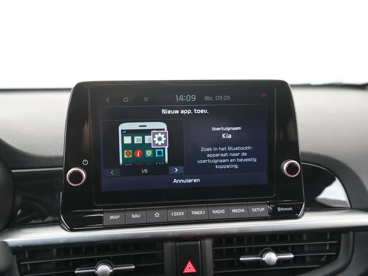 Kia Picanto 1.0 T-GDi GT-Line 100PK Schuifdak Leder Zond, миниатюра 15
