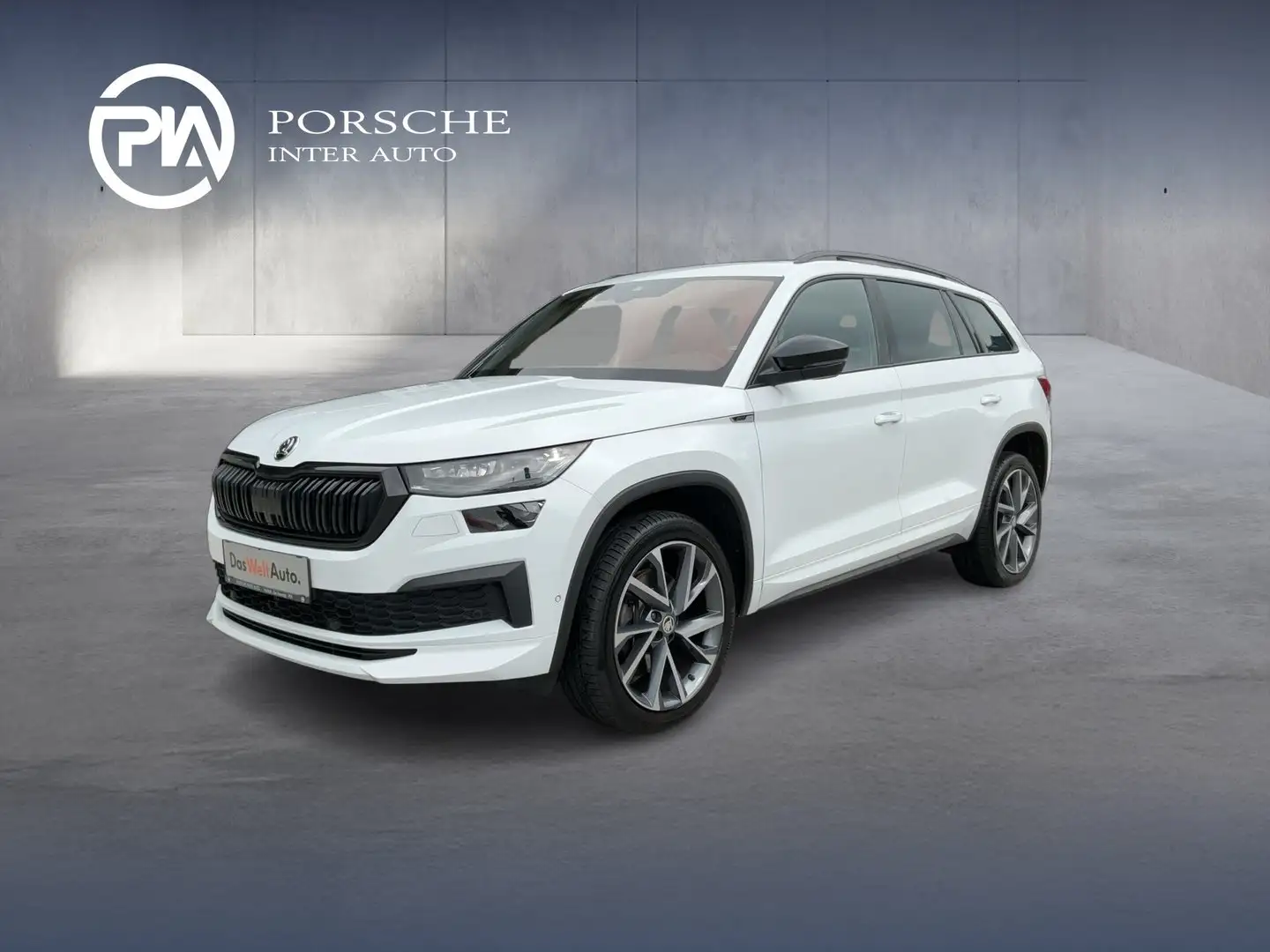 Skoda Kodiaq 4x4 Sportline TDI DSG Weiß - 1