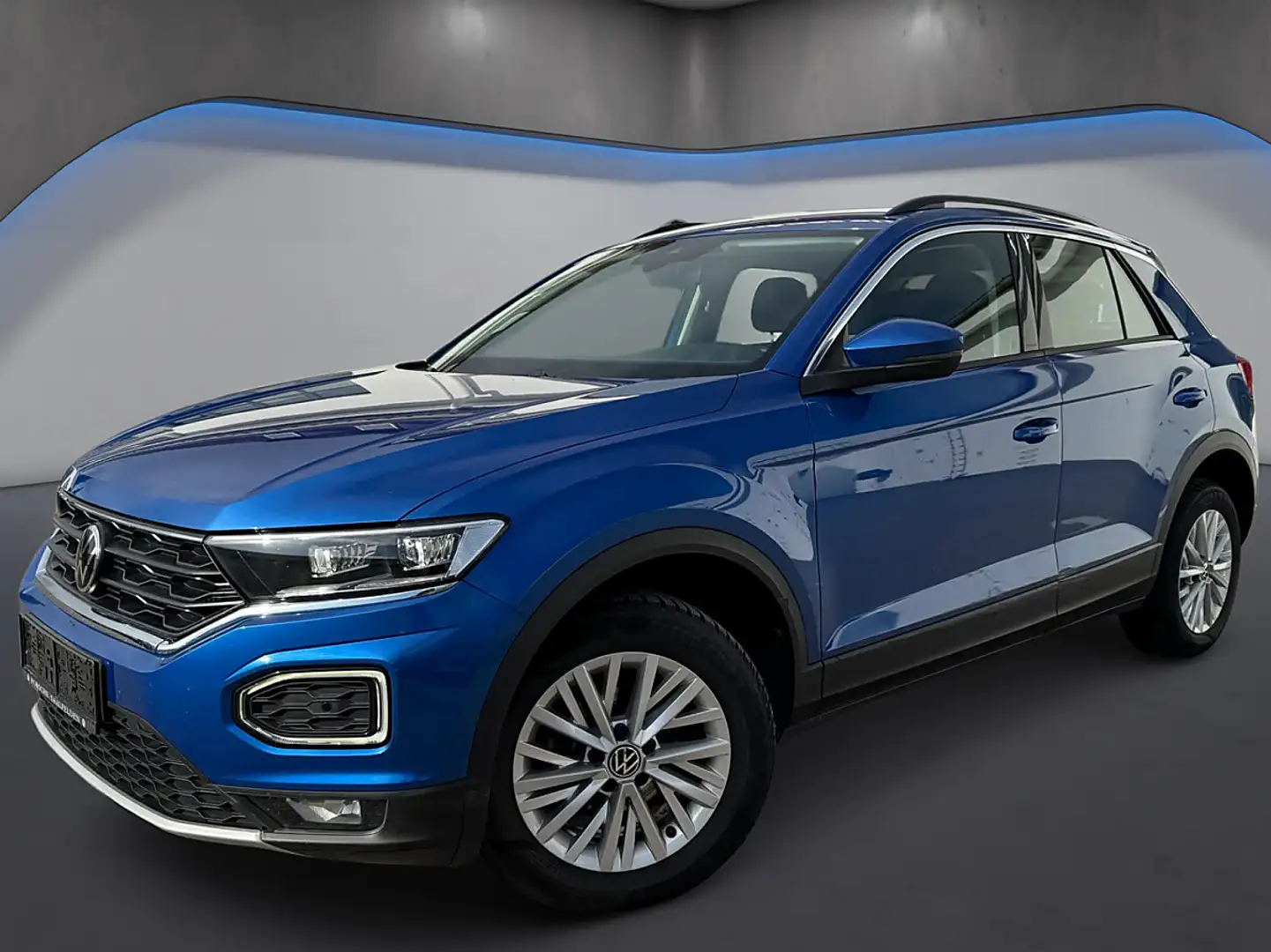 Volkswagen T-Roc 1,0 TSI Design *Werksgarantie*Virtual*ACC*Kamera* Blau - 2