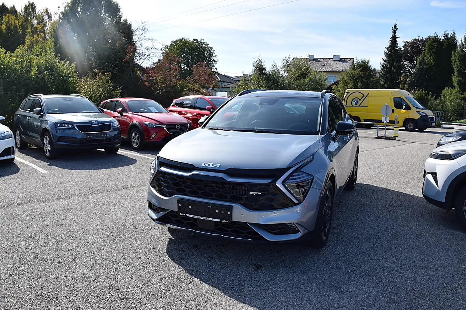 Kia Sportage 1.6 T-GDI Mild-Hybrid GT-Line 4WD*AHK*8-fach* Grau - 1