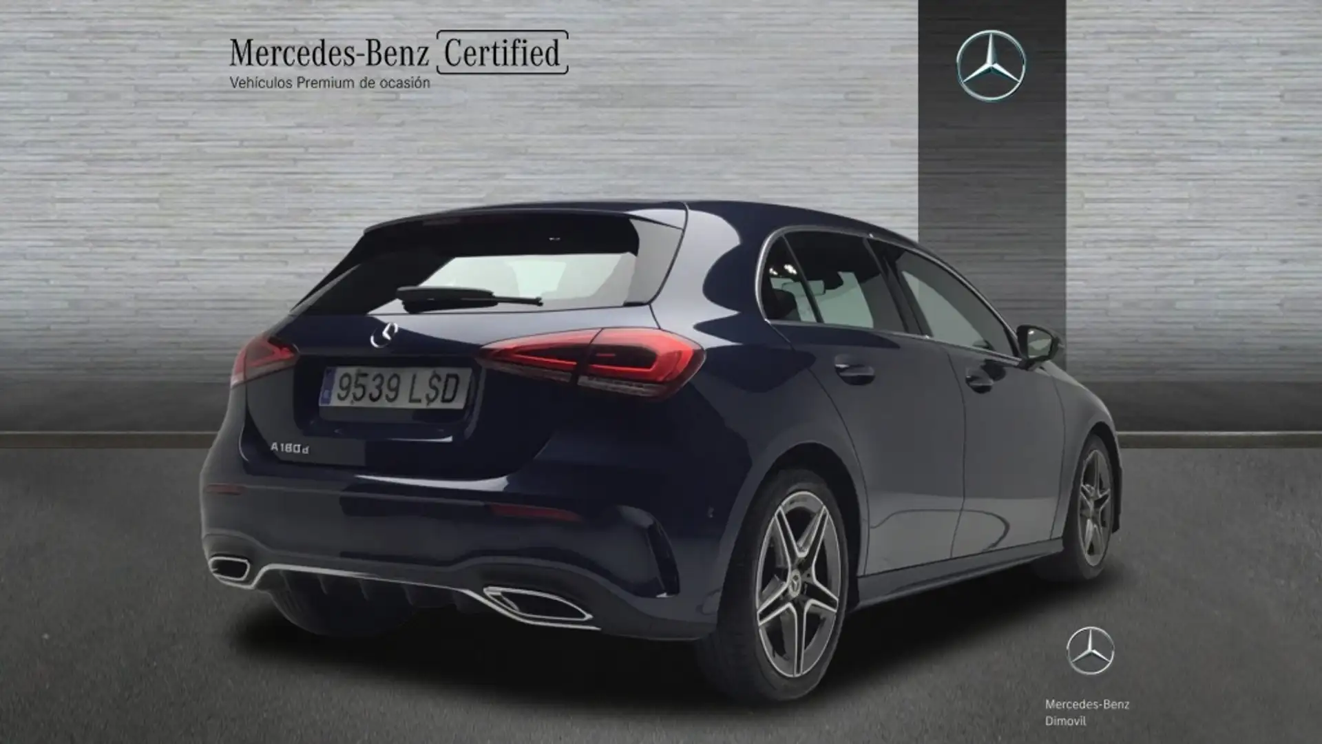 Mercedes-Benz A 180 -CLASS D Bleu - 2