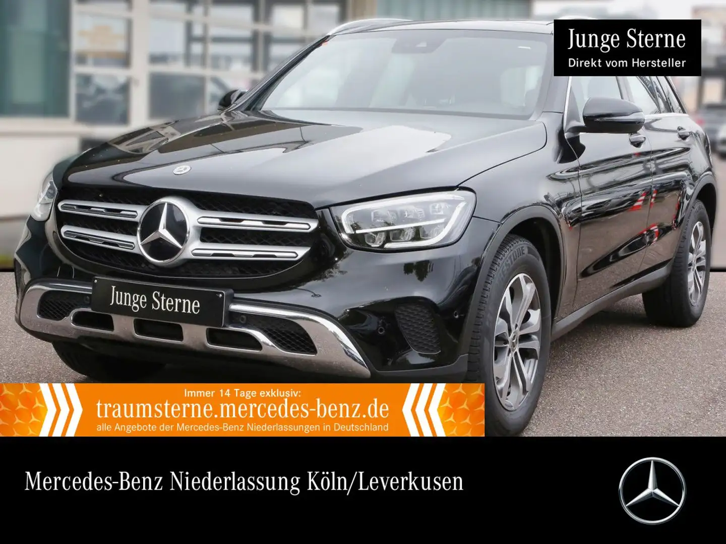 Mercedes-Benz GLC 220 d 4M PANO+AHK+LED+STHZG+KAMERA+KEYLESS+9G Schwarz - 1