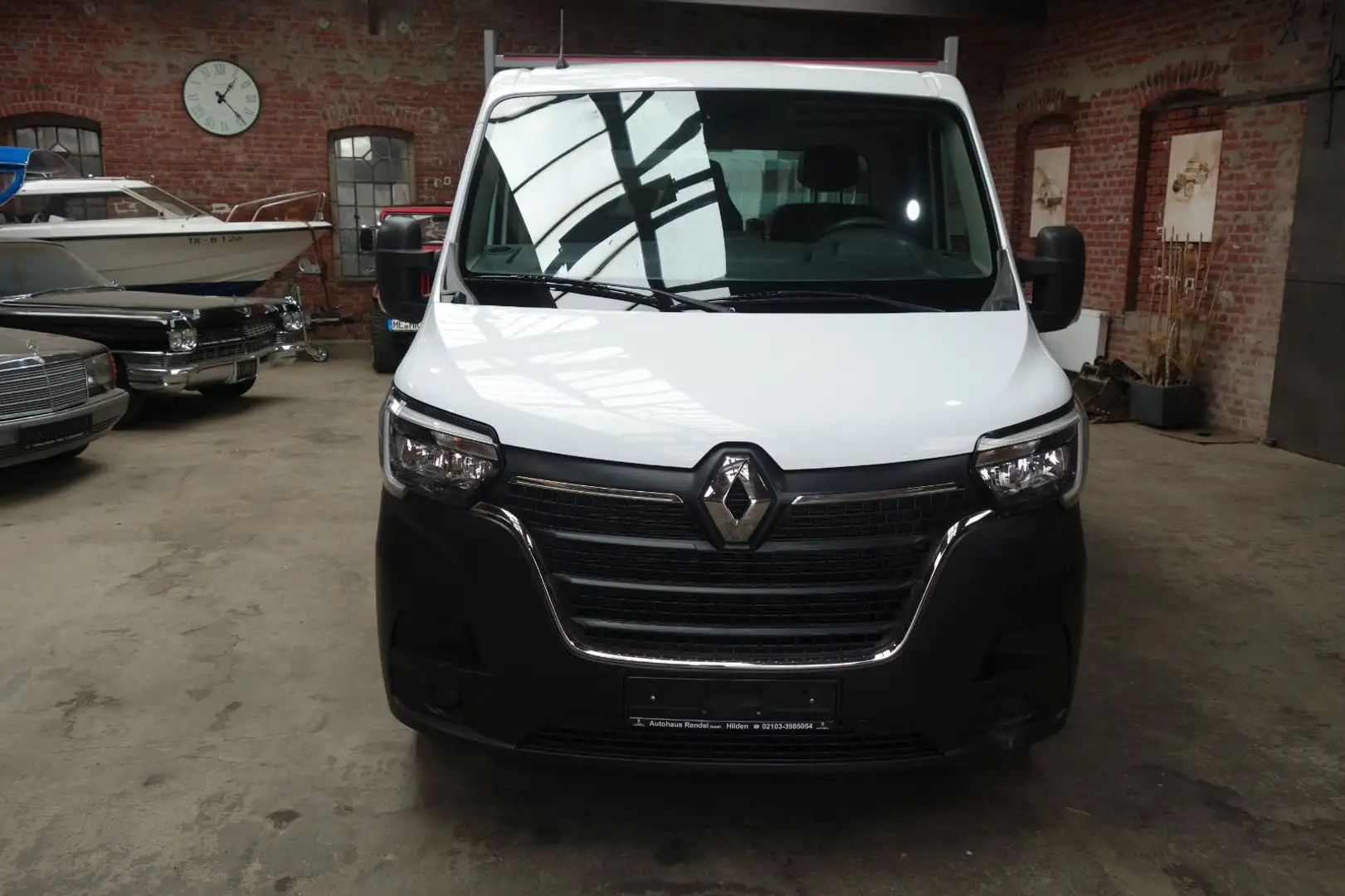 Opel Movano Kipper L2 H1 3,5t Tüv Klima Euro6 AHK Blanc - 2