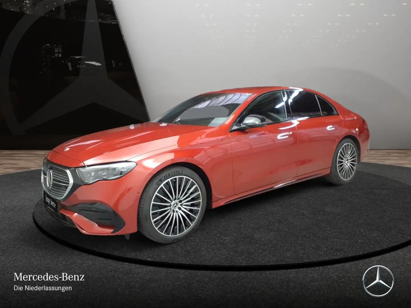 Mercedes-Benz E 400 e 4M AMG Fahrass 360° Airmat Distr+ Night Rot - 2