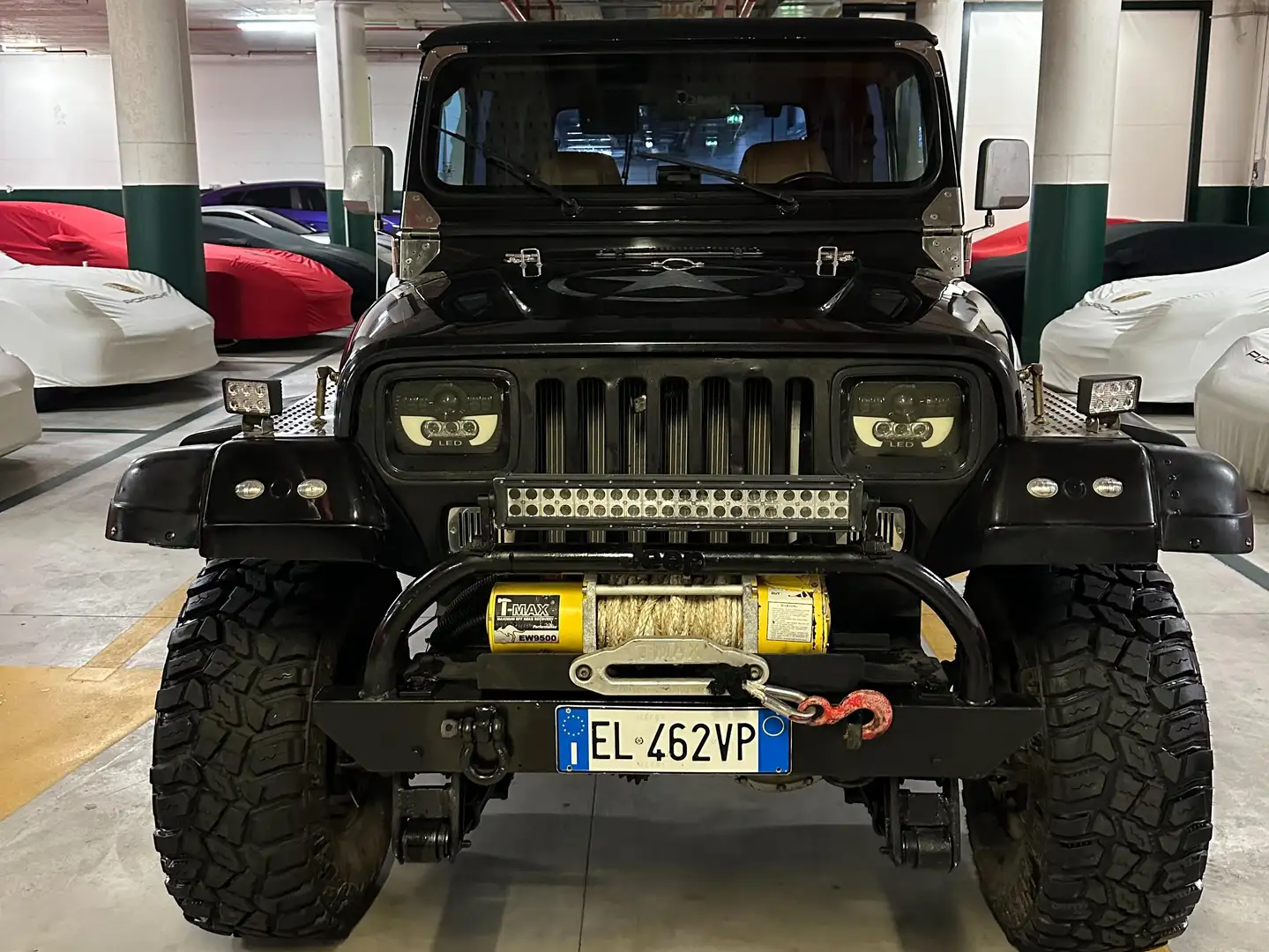 Jeep Wrangler Wrangler 4.0 LIMITED AUTOCARRO CUSTOM ASI PERMUTE Zwart - 2