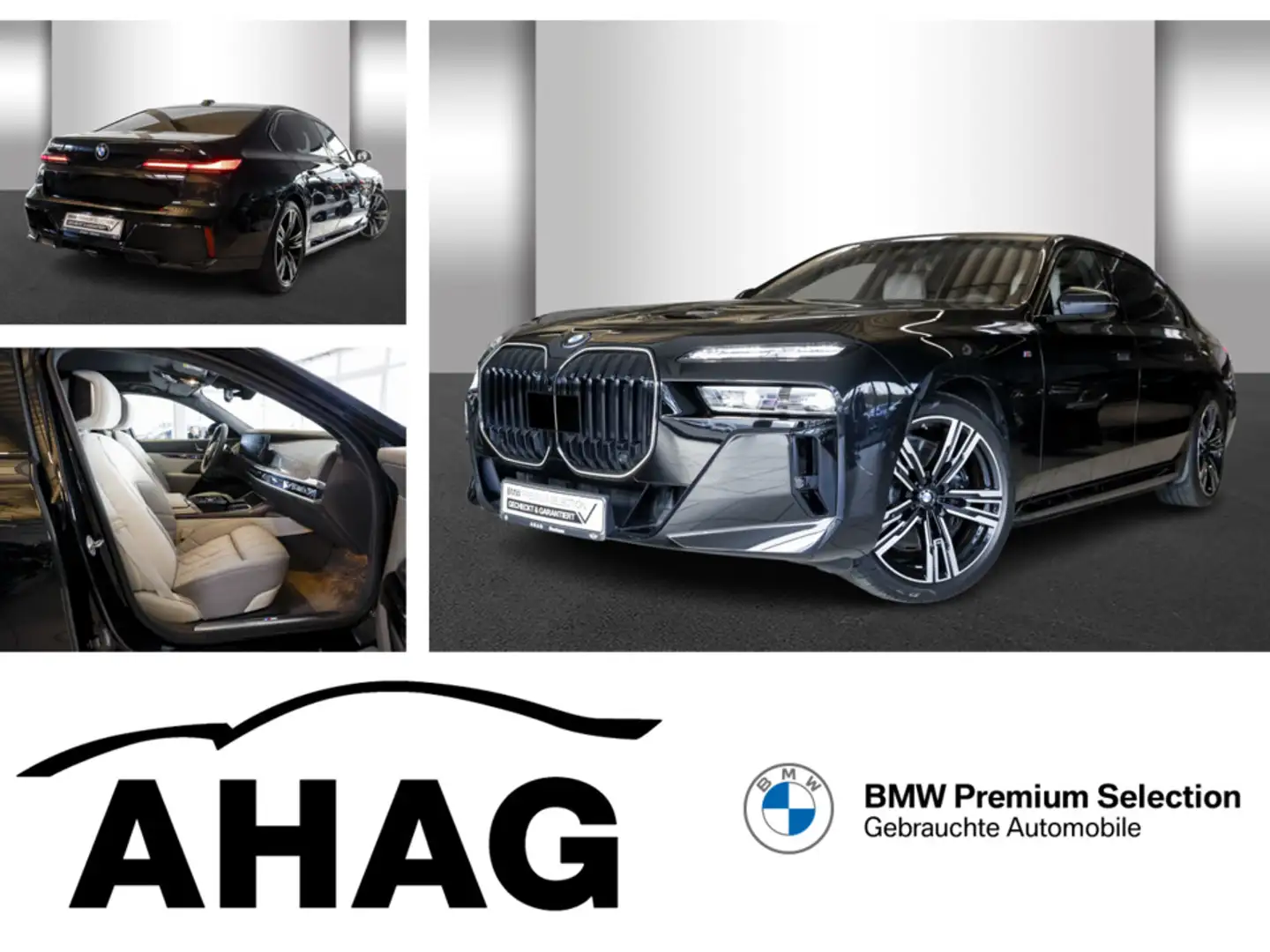 BMW i7 xDrive60 M Sportpaket Innovationsp. Durchlade Schwarz - 1
