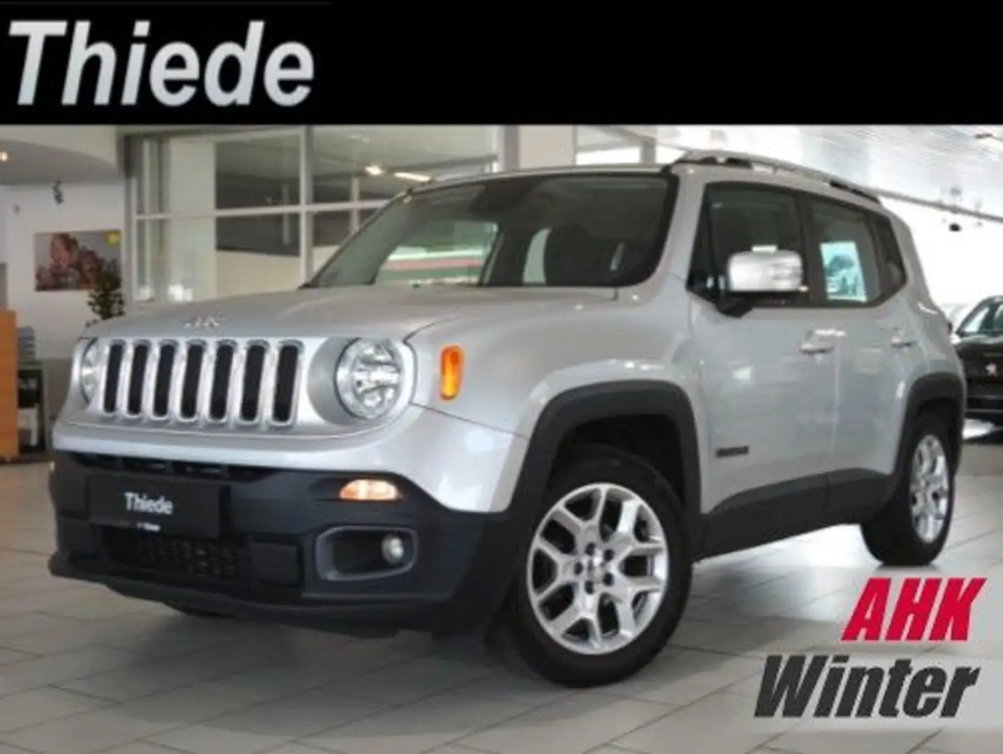 Jeep Renegade 1.4T LIMITED KLIMA/SHZ/PDC/TEMP/AHK Silber - 1