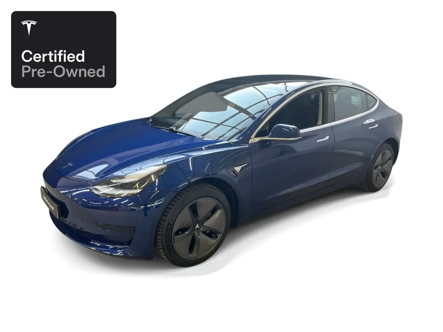 Tesla Model 3 Rear-Wheel Drive “Certified Pre-Owned” Bleu - 1