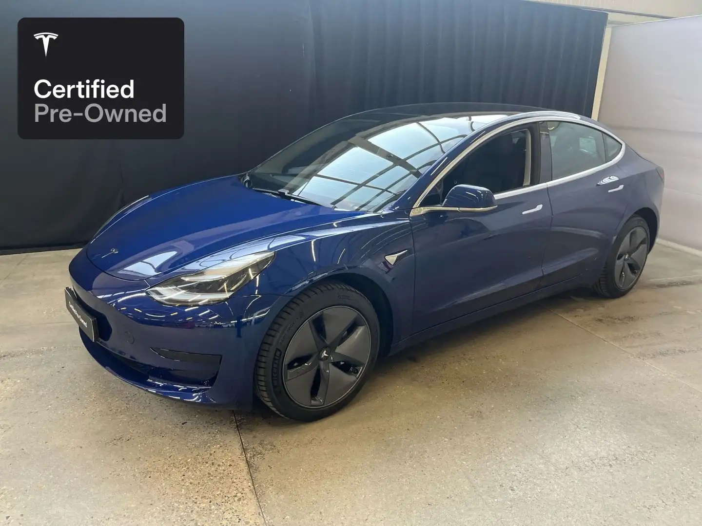 Tesla Model 3 Rear-Wheel Drive “Certified Pre-Owned” Bleu - 2