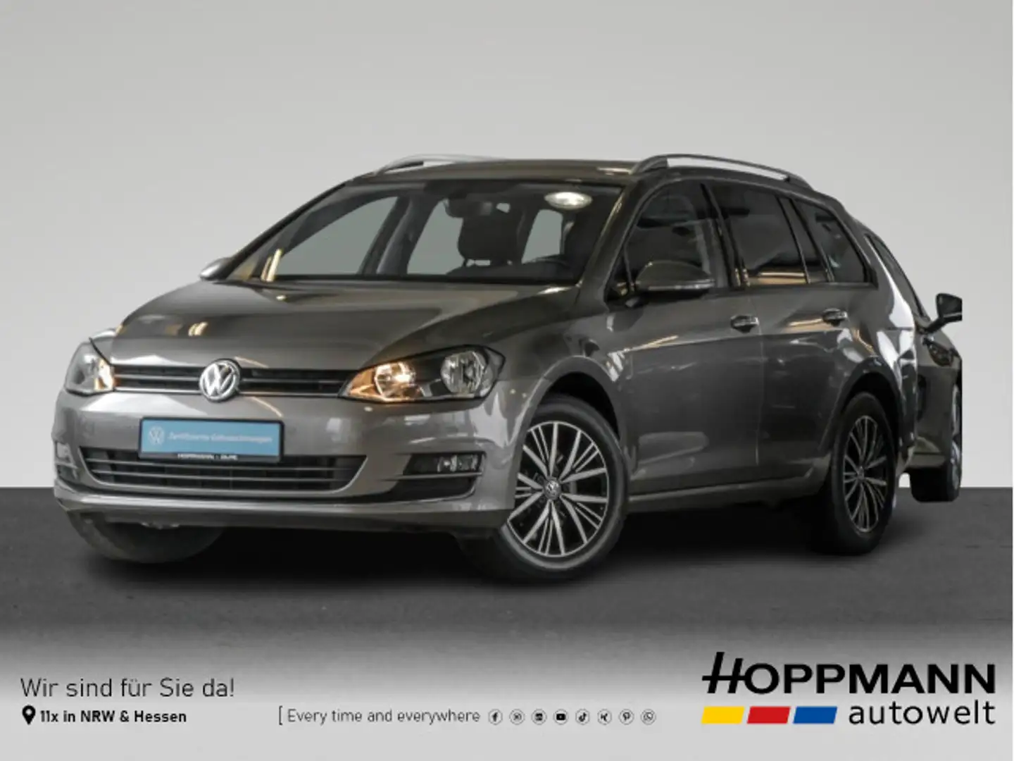Volkswagen Golf Variant Golf VII Variant 1.6 TDI Allstar LED Silber - 1