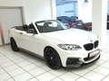 BMW 220 220d Cabrio Aut. M Paket Sport Leder Navi Garantie Blanc - thumbnail 3