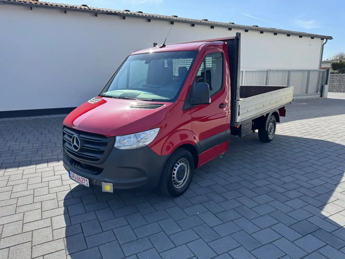 Mercedes-Benz Sprinter III Pritsche 215 CDI Rot - 1