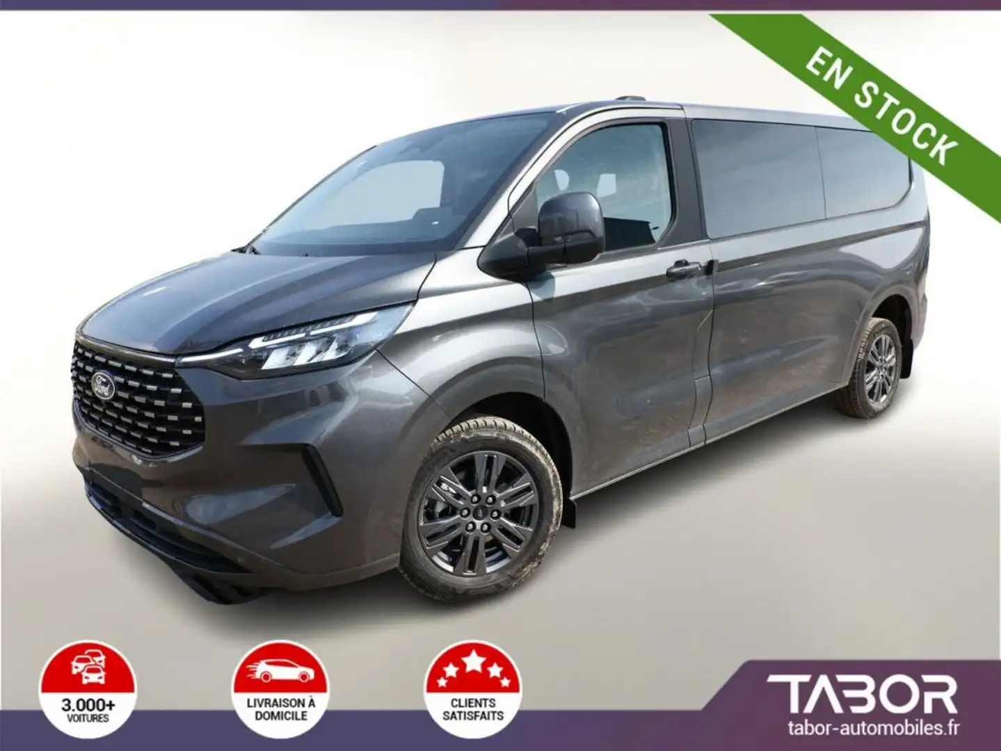 Ford Tourneo Custom TDCi 170 Aut Tit. 320 L2 Сірий - 1