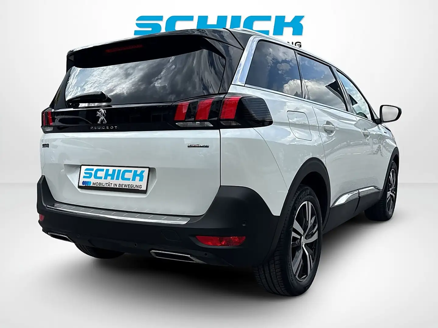 Peugeot 5008 1,5 BHDi130 GT Line EAT8 *7 SITZER* Weiß - 2