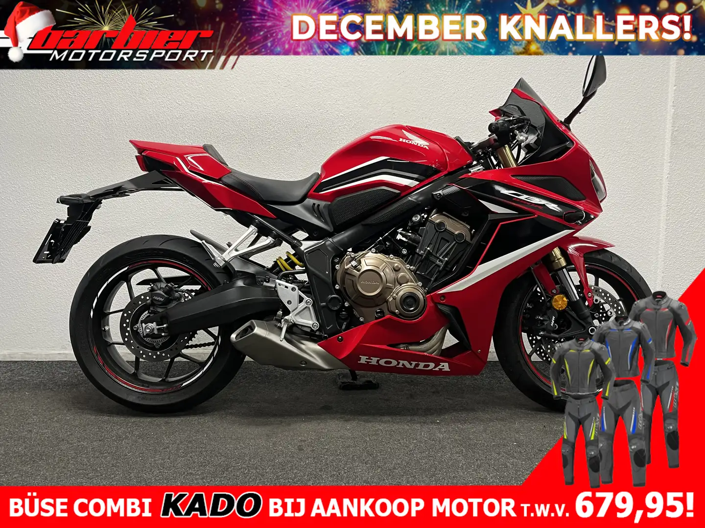 Honda CBR 650 R Piros - 1
