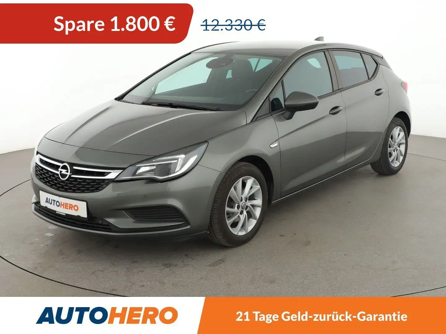 Opel Astra 1.4 SIDI Turbo Edition Start/Stop*NAVI*SPUR*SHZ* Gris - 1