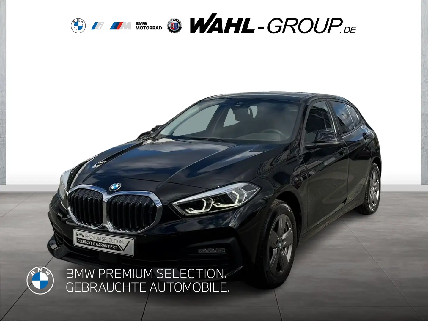 BMW 118 d Comfort LED SHZ PDC Navi Sport Schwarz - 1
