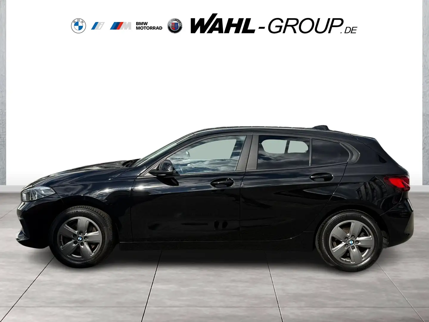 BMW 118 d Comfort LED SHZ PDC Navi Sport Schwarz - 2